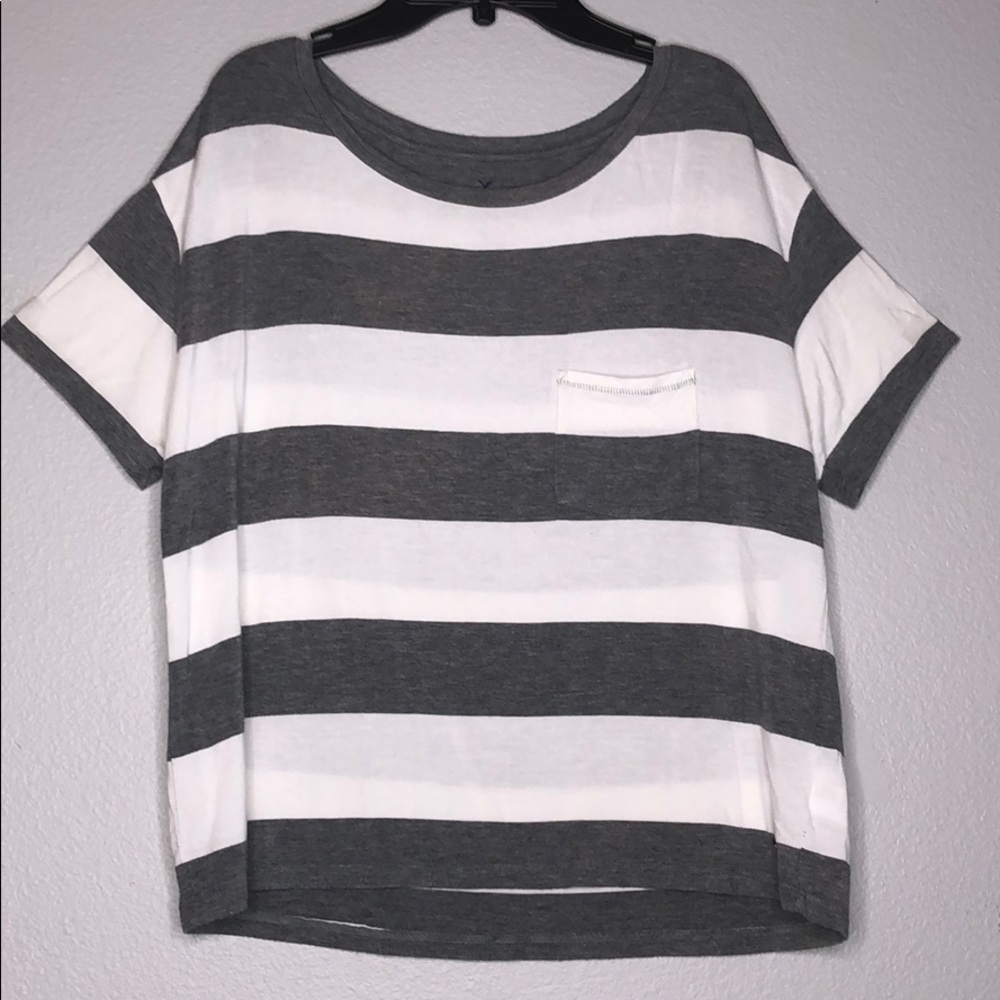 American Eagle striped t-shirt